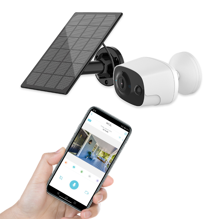 AXRED SOL-300 – Έξυπνη Ασύρματη WIFI 2.4G Κάμερα με Ηλιακό Πάνελ (3MP)
