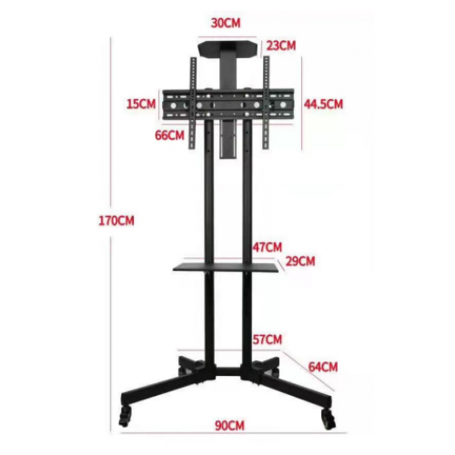 Βάση τηλεόρασης Τροχήλατη 30”- 70”