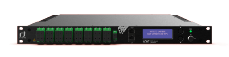 Unifiber™ 19” 1RU rack mount 1550nm Optical Amplifier +20 dBm (5968-5975)