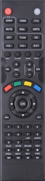 Πολυτηλεχειριστήριο Learning TV δορ. δέκτη DigitalBox 8100 L / LA (A)