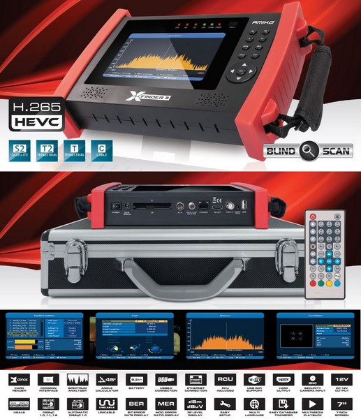 Πεδιόμετρο AMIKO X-FINDER 3
