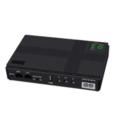 MINI DC UPS POE FOR ROUTER & CCTV POE1018P