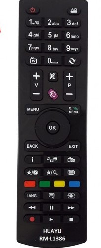 Τηλεχειριστήριο UNIVERSAL VESTEL - FU - TURBOX RM-L1386 (HUAYU)