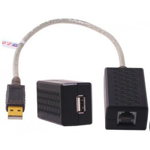 USB cable extension UTP cat5/6  60Μ