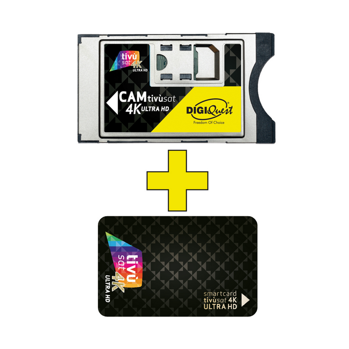 MODULE + CARD TIVUSAT DIGIQUEST 4K