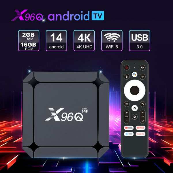 Android 4K TV Box Golden Interstar X96Q