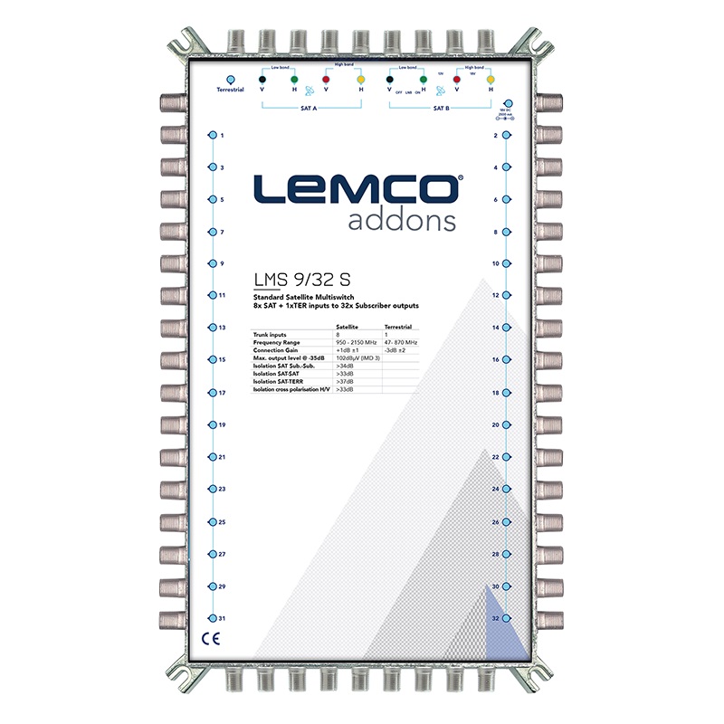 Πολυδιακόπτης LEMCO LMS 9/32 S