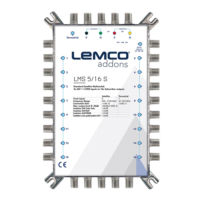 Πολυδιακόπτης LEMCO LMS 5/16 S