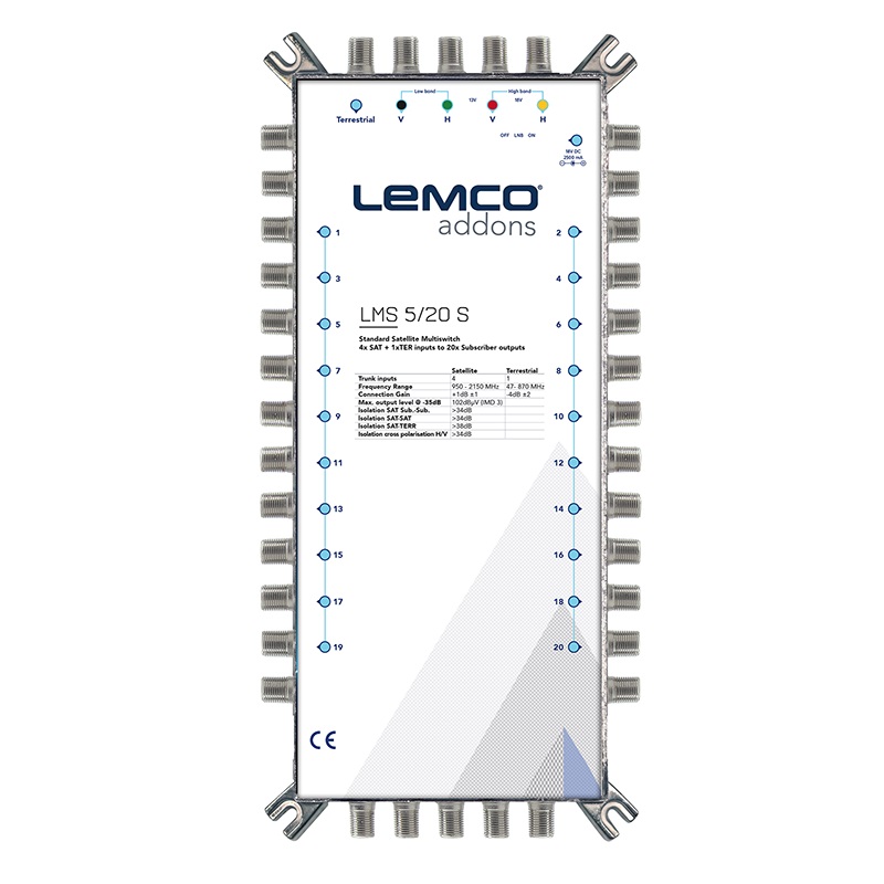 Πολυδιακόπτης LEMCO LMS 5/20 S