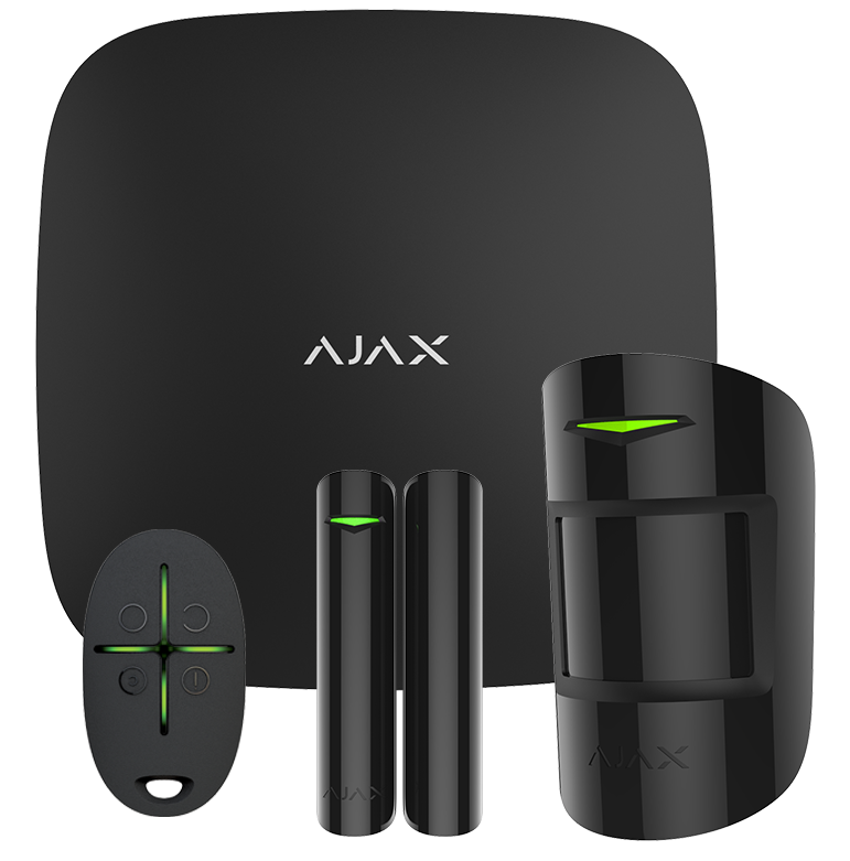 AJAX SYSTEMS -  STARTER KIT  ΜΑΥΡΟ