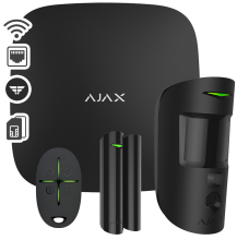 AJAX SYSTEMS - STARTER KIT CAM PLUS ΜΑΥΡΟ