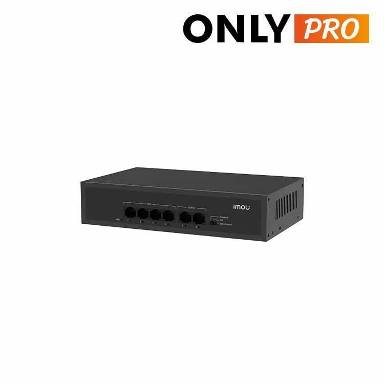 IMOU POE SWITCH 4 + 2 PORT (SF106P-45)